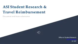ASI Student Research &  Travel Reimbursement