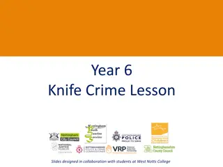 Knife Crime Awareness Lesson for Year 6 Students at West Notts College