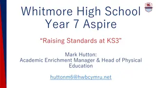 Whitmore High School Year 7 Aspire Program Overview