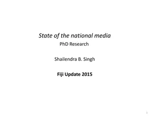 Media Landscape in Fiji: An Investigation into Representation and Conflict