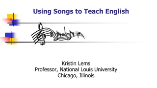 Exploring the Power of Music in English Language Teaching
