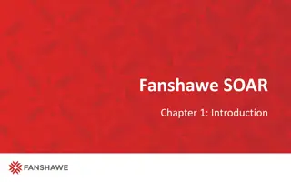 Fanshawe SOAR Chapter 1: Introduction