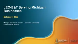 Michigan Employment and Training Services for Businesses - Overview