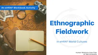 Exploring Ethnographic Fieldwork and Writing Techniques