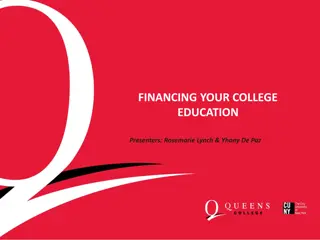 Understanding College Education Financing