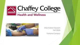 Phlebotomy Technician Program at Chaffey College - Fall 2024 Information Session