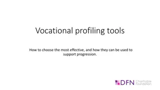 Understanding Vocational Profiling Tools for Career Progression