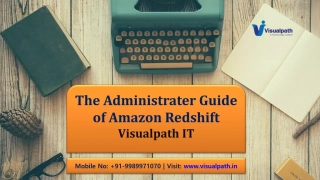 Amazon Redshift Certification Online Training - Visualpath