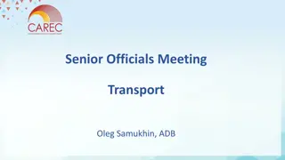Highlights from 20th CAREC Transport Sector Coordinating Committee Meeting