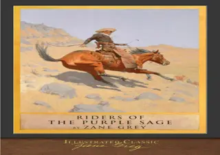 ⭐ PDF/READ/DOWNLOAD ⭐  Riders of the Purple Sage: Illustrated Cla