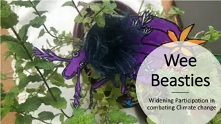 Wee Wee Beasties Project: Encouraging Young Minds to Combat Climate Change