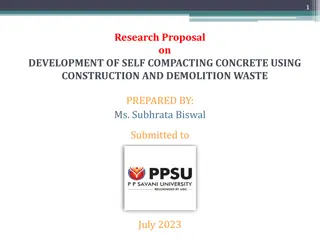 Development of Self-Compacting Concrete with Construction and Demolition Waste