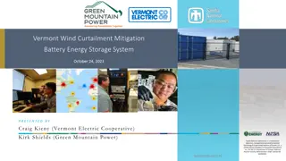 Vermont Wind Curtailment Mitigation Project Overview
