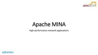Apache MINA: High-performance Network Applications Framework