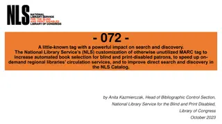 Unveiling the Impact of the 072 MARC Tag in Library Services
