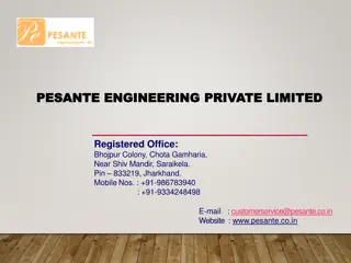 Pesante Engineering Private Limited: Delivering Excellence in Construction and Engineering Solutions