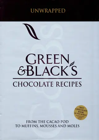 (⚡Read⚡)❤ DOWNLOAD✔ Green & Black's Chocolate Recipes