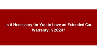 Should You Consider an Extended Car Warranty in 2024