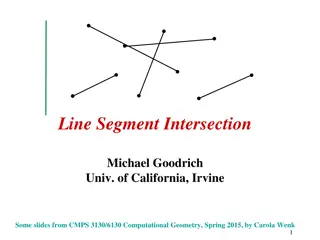 Line Segment Intersection