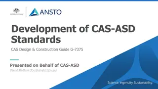 Advancing CAS-ASD Standards: Design & Construction Guide G-7375