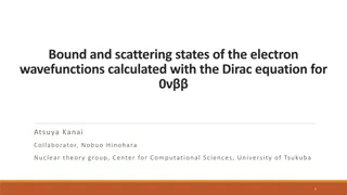 Quantum Physics Research on Electron Wavefunctions and Double-Beta Decay