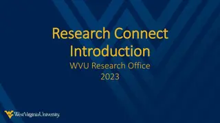 WVU Research Office 2023 Program Overview