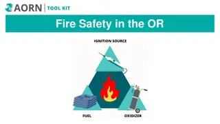 Fire Safety in the Operating Room: Prevention and Management