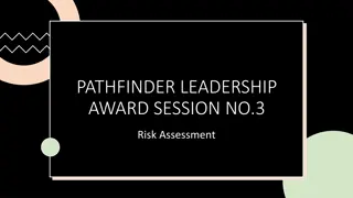 PATHFINDER LEADERSHIP AWARD SESSION NO.3.  Risk Assessment