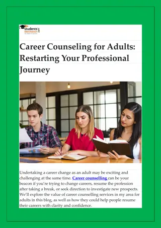 Remote Career Counseling: Accessing Guidance from Anywhere