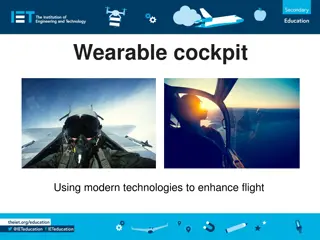 Wearable cockpit. Using modern technologies to enhance flight.