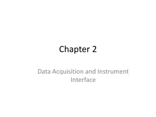 Understanding Data Acquisition and Instrument Interface