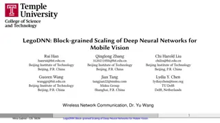 Block-grained Scaling of Deep Neural Networks for Mobile Vision