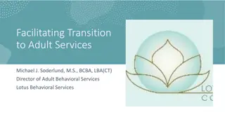 Navigating the Transition to Adult Services for Individuals with Special Needs