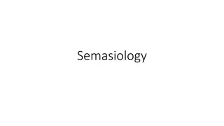 Understanding Semasiology: The Study of Word Meaning