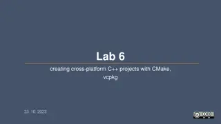 Cross-platform C++ Development with CMake and vcpkg