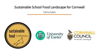 Transforming School Food Landscapes for Sustainability in Cornwall
