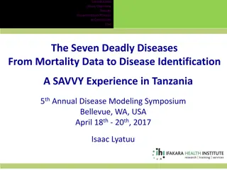 Strengthening Mortality Surveillance in Tanzania: The SAVVY Experience