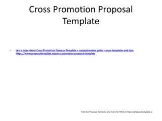 Comprehensive Cross-Promotion Proposal Template and Guide