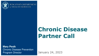 Chronic Disease Partner Call