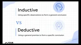 Understanding Inductive and Deductive Reasoning