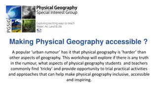 Unraveling the Complexity of Physical Geography for Easier Learning