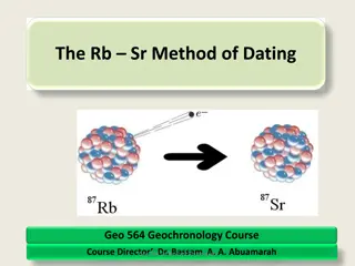 Understanding the Rb-Sr Method of Dating in Geochemistry