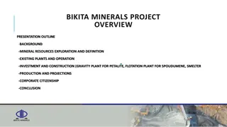 Bikita Minerals Project Overview