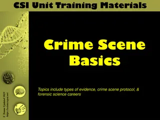 Understanding Crime Scene Basics and Forensic Science Careers