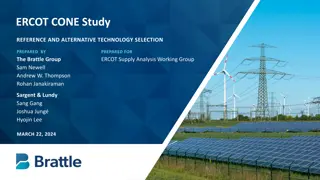 ERCOT CONE Study: Reference Technology Selection for Thermal Dispatchable Plant