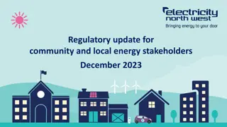Regulatory Update for Community and Local Energy Stakeholders - December 2023