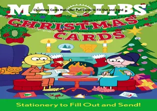 [✔PDF✔⚡] Christmas Cards Mad Libs: Fun Cards to Fill Out and Send