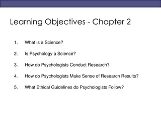 Understanding Psychological Research Methods