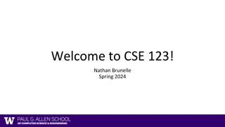 Comprehensive Overview of CSE 123 Course by Nathan Brunelle, Spring 2024
