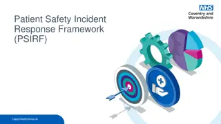 Understanding the Patient Safety Incident Response Framework (PSIRF)